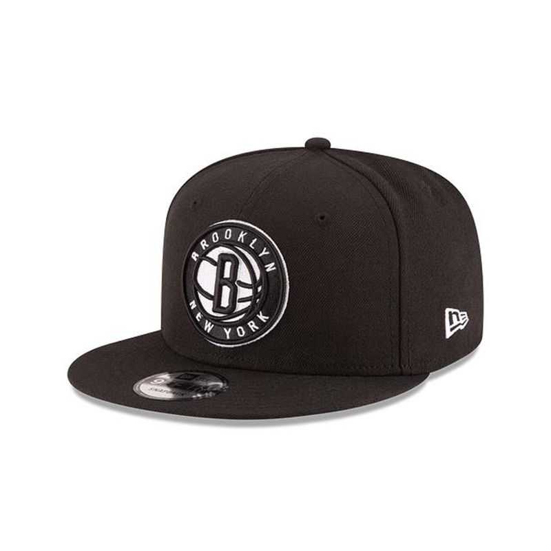 NBA Brooklyn Nets Basic 9Fifty Snapback (KQC5479) - Black New Era Caps